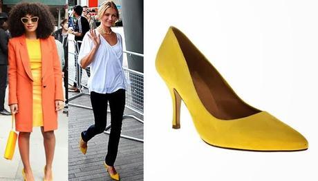 Pick Of The Day: Yellow Schuh's à la Solange + Cameron Diaz