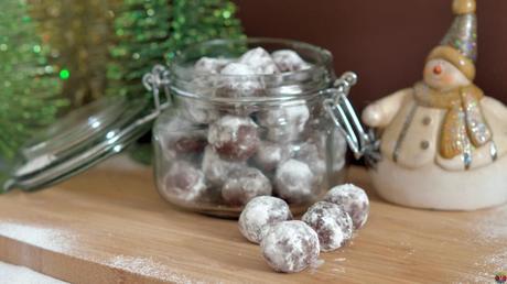 Dark Chocolate Port Truffles Truffles Jar 3 marthafied