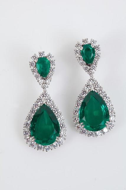 Sonal's Bijoux - Emerald Earrings