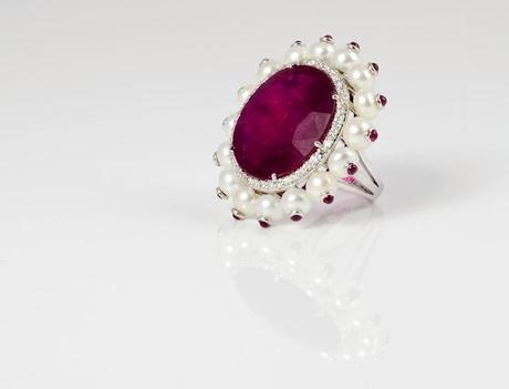 Sonal's Bijoux - Ruby Ring