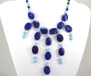 photo bluebells lapis necklace