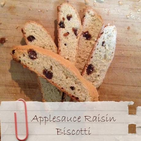 Applesauce Raisin Biscotti~ The Dreams Weaver