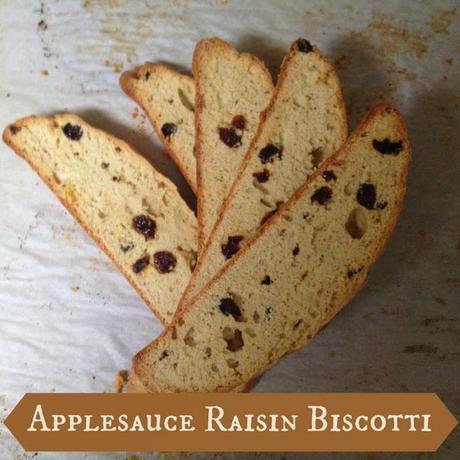 Applesauce Raisin Biscotti~ The Dreams Weaver