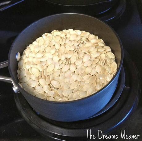 Once You Pop, You Can’t Stop ~ Easy, Addictive Roasted Pumpkin Seeds