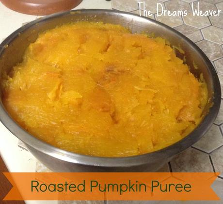 The Dreams Weaver - Roasted Pumpkin Puree Recipe photo pumpkin5wline_zpsdffe90cd.jpg