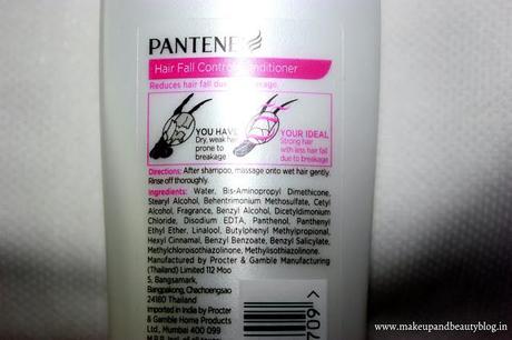 Pantene Pro-V Hair Fall Control Conditioner Review