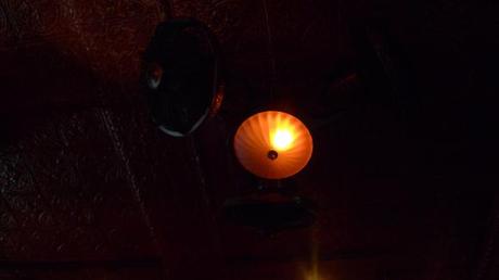 Ceiling Detail at Hudsun Bar and Books, Smoker's Lounge, New York, NY / Leica D-Lux 4