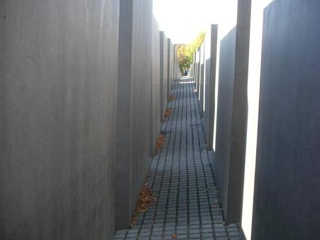 Holocaust Memorial Berlin, Germany - Walkway Within Memorial