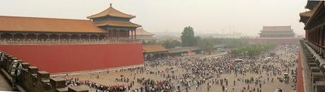 Forbidden City view looking down