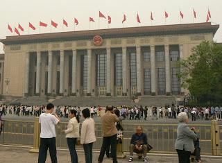 Main Parliament Building in Tiananmen Square