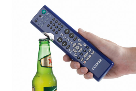 Clicker TV Remote Bottle Opener