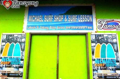 Intrepid Surfing in the Large Waves in Sabang Beach, Baler Aurora.