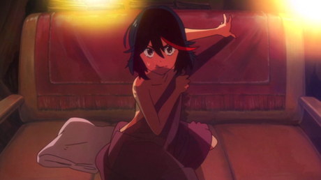Plus Ryuuko is just way too cute with that red lock of hair.