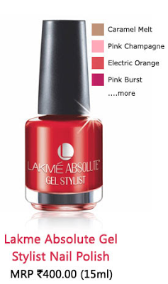 Lakme Absolute Gel Stylist Nail Polish