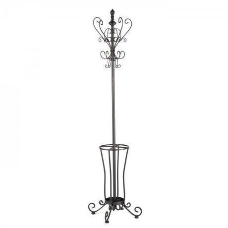 Free Shipping. Metal Scroll Hall Tree