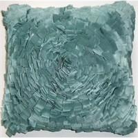 Mineral Cabbage Rose Laser Decorative Pillow