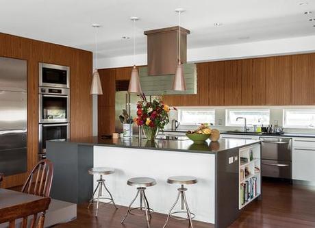 Fishers Island prefab interior kitchen 