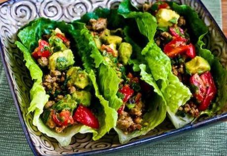 Turkey Lettuce Wrap Tacos