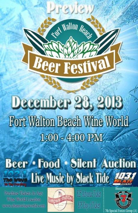 Wine World Craft Beer Fest – Uptown Station Ft. Walton Beach Sat. Dec. 28, 1-4pm
