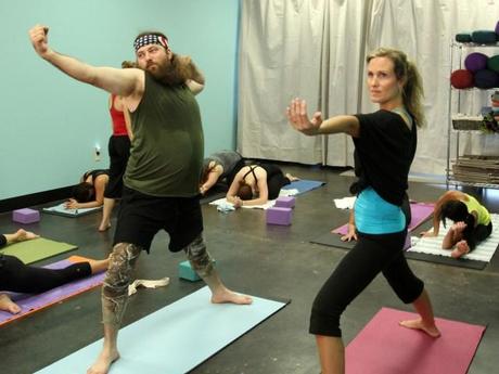 Duck Dynasty yoga