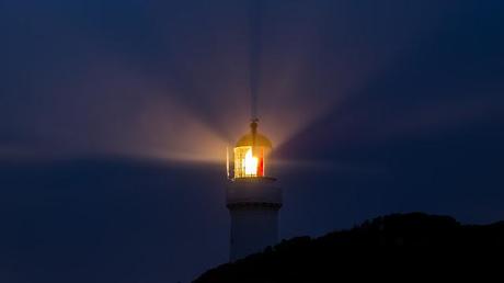 cape schanck lighthouse after dark