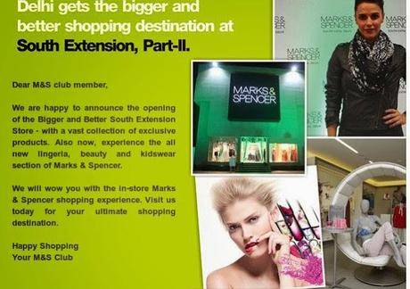 Marks and Spencer India Opens Bigger Store in South Extension II