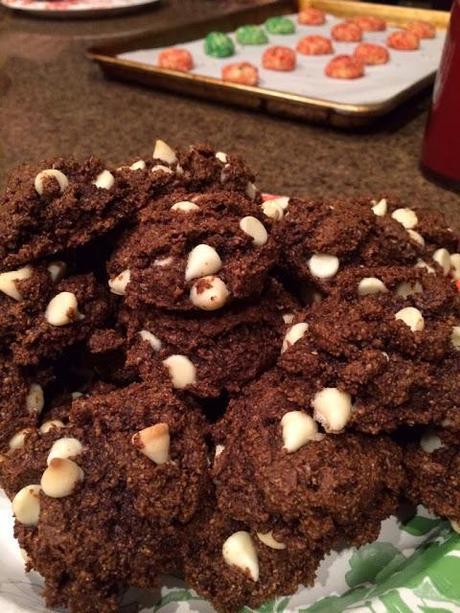 Gingerbread White Chocolate Chip Cookies