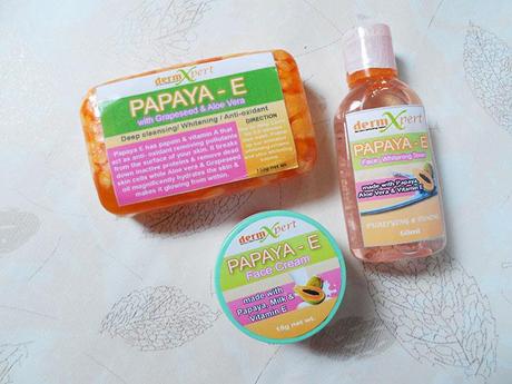 DermXpert Papaya Skincare Products