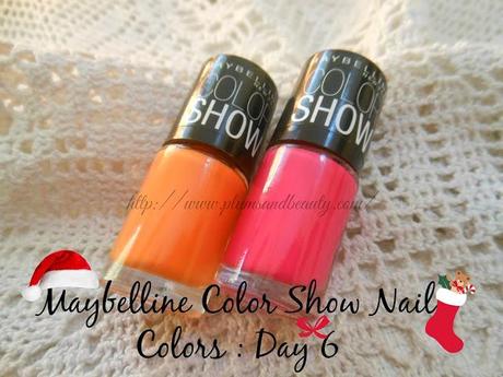 Maybelline Color Show Nail Color Swatch Fest : Day 6