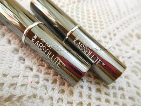 Lakme Absolute Creme Lipstick Runway Red and Royal Rouge : Review and Swatch