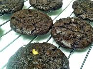 Double Chocolate Brownie Cookies II