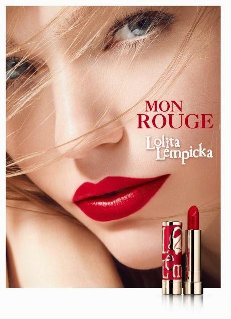 Sasha Pivovarova Stars in Lolita Lempicka “Mon Rouge” Campaign