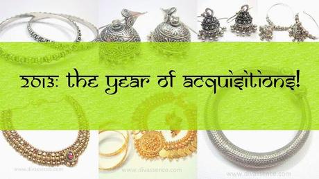 The Jhumka Diaries: 2013: Year of Acquisitions!