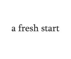 2014 - Starting a fresh