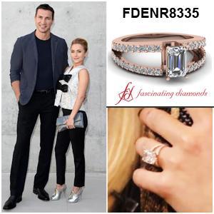 hayden's rose gold engagement ring