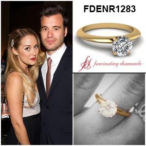 lauren's gold engagement ring