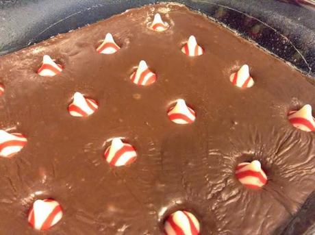 Chocolate Peppermint Fudge #ChocolateParty