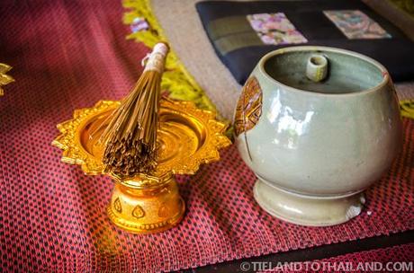 Monk Blessing Ceremony in Thailand