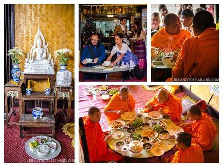 Monk Blessing Ceremony in Thailand