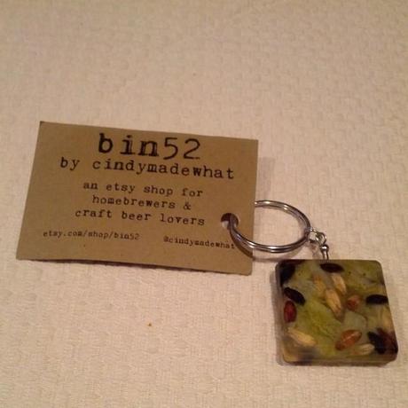 Custom @bin52 #keychain