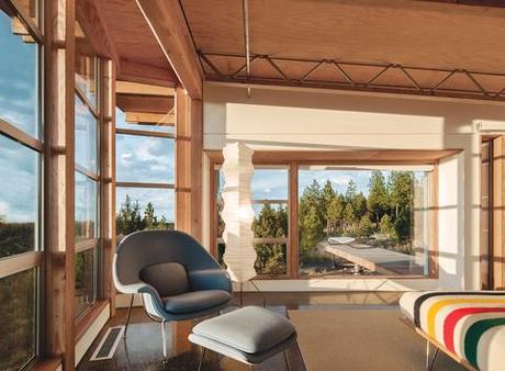 economical modular prefab in bend oregon interior bedroom 