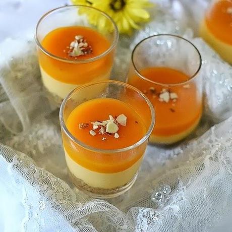 No-Bake Mango Cheesecake