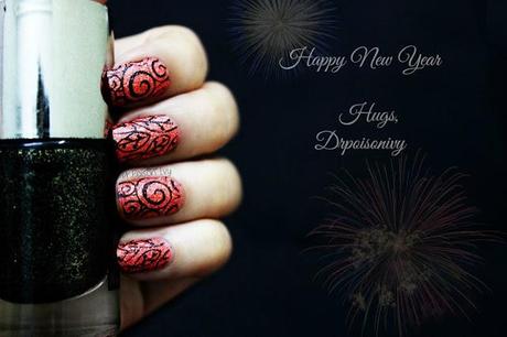 New Year Nail Art