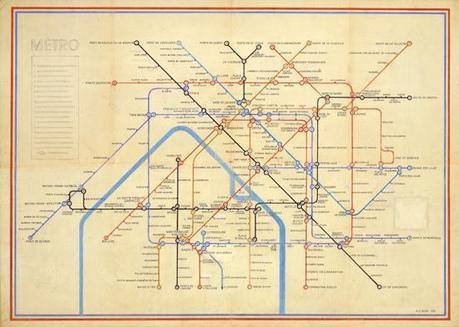 Beck's Paris Métro Map - icons of graphic design