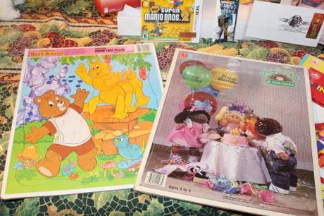 Teddy Ruxpin and Cabbage Patch Kids puzzle