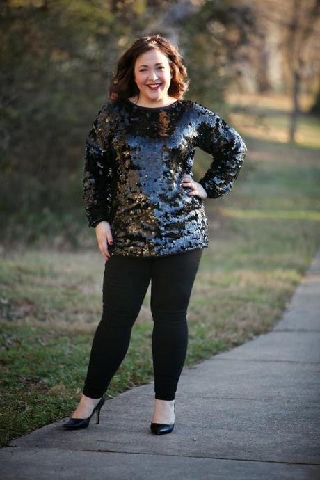 What I Wore: Cozy Sparkle