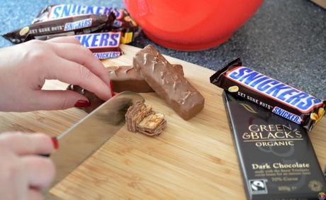 Chopping Snickers marthafied