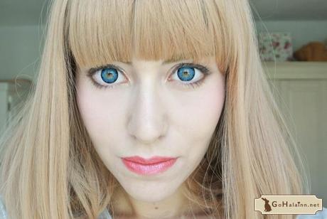 GEO Milky Way Xtra Lavender Blue WFL-A52 Circle Lenses Review
