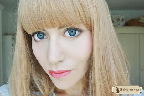 GEO Milky Way Xtra Lavender Blue WFL-A52 Circle Lenses Review