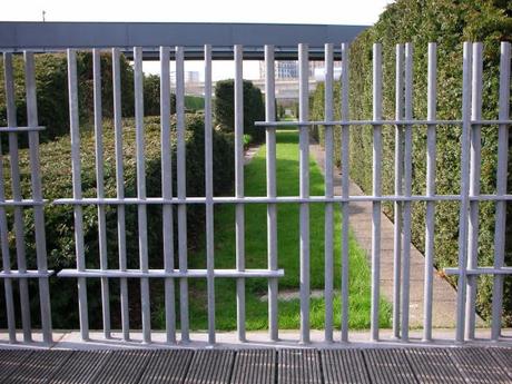 Thames Barrier Park, London - Railings